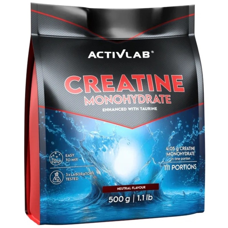 Activlab Creatine Monohydrate Natural, 500 Grams