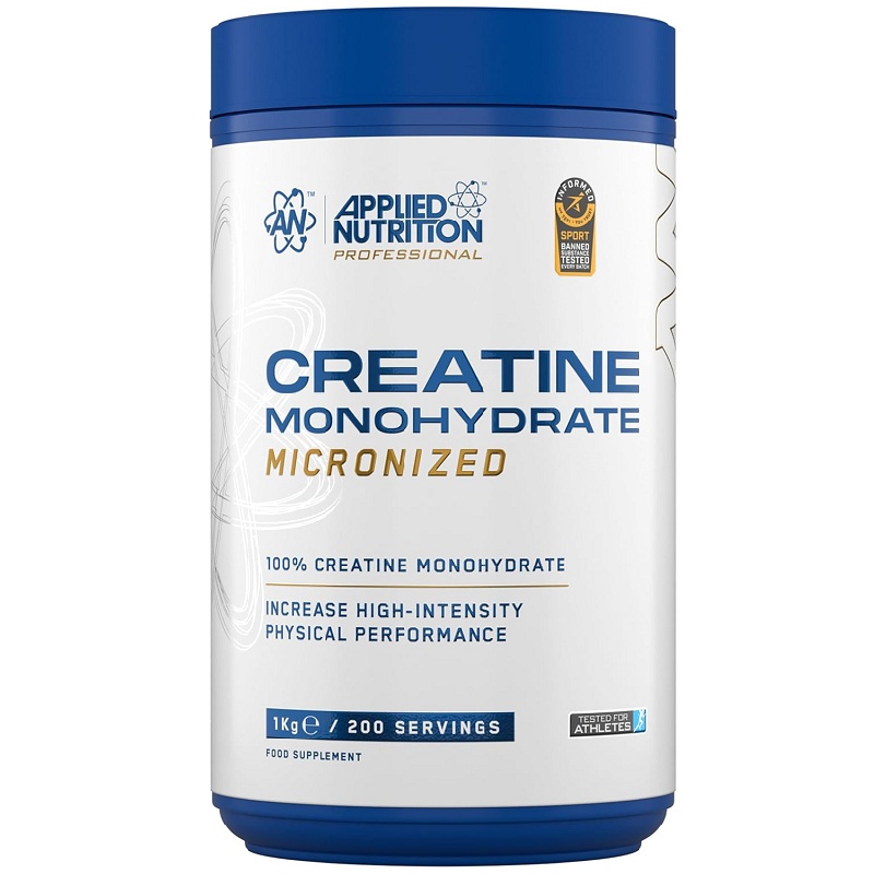 Applied Nutrition Creatine Monohydrate Micronized Natural, 1000 Grams