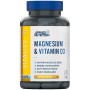 Applied Nutrition Magnesium and Vitamin D3, 60 Veg Capsules