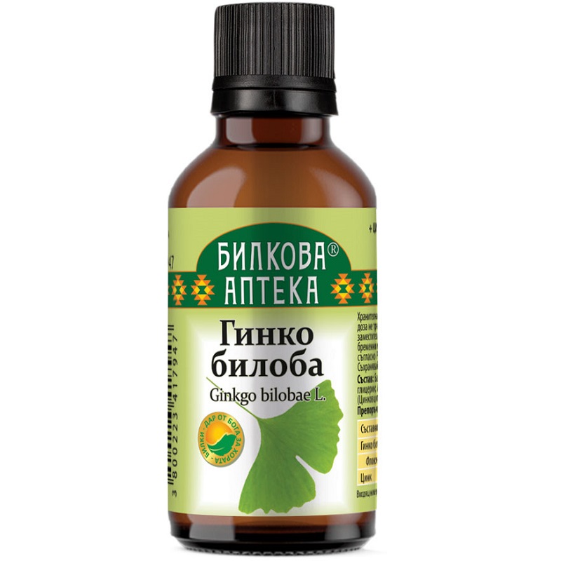 Bioherba Ginkgo biloba tincture, 50 ml