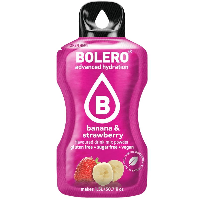 Bolero Classic Drink Banana Strawberry, 1x3 Grams