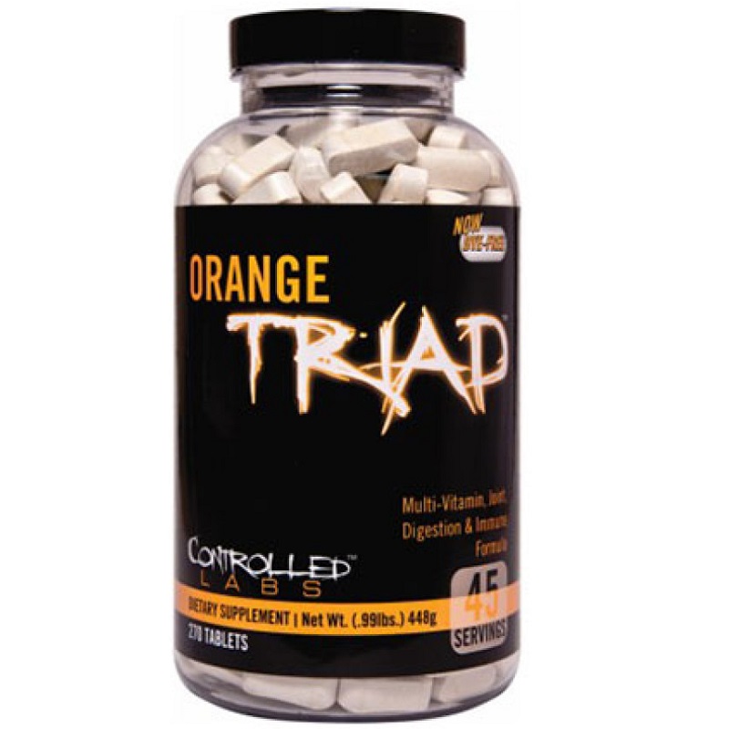 Controlled Labs Orange Triad, 270 Tablets