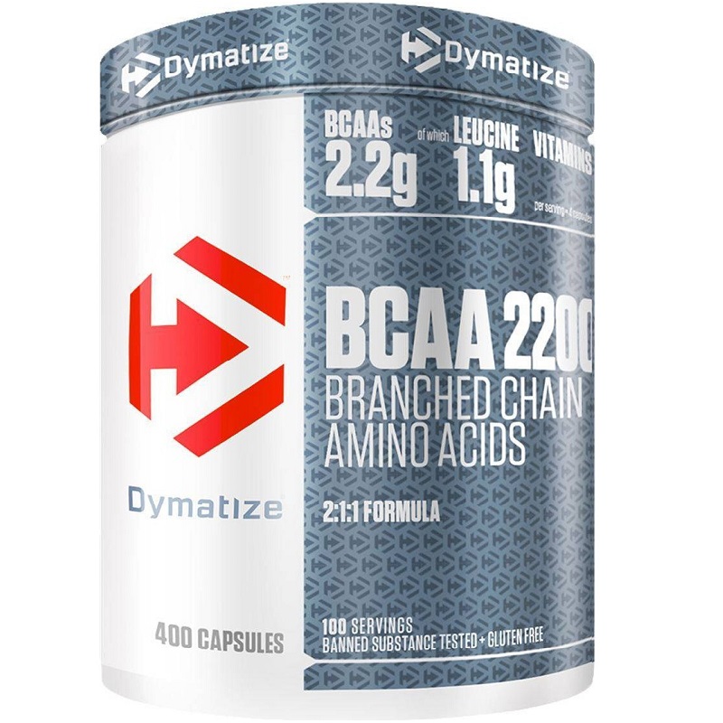 Dymatize BCAA 2200, 400 Capsules