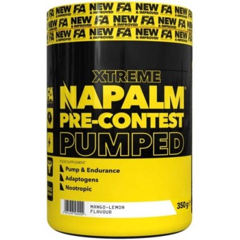 FA Nutrition Napalm Pre-Contest Pumped, 350 Grams