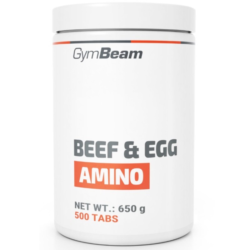 Gym Beam Beef and Egg Aminos, 500 Tablets