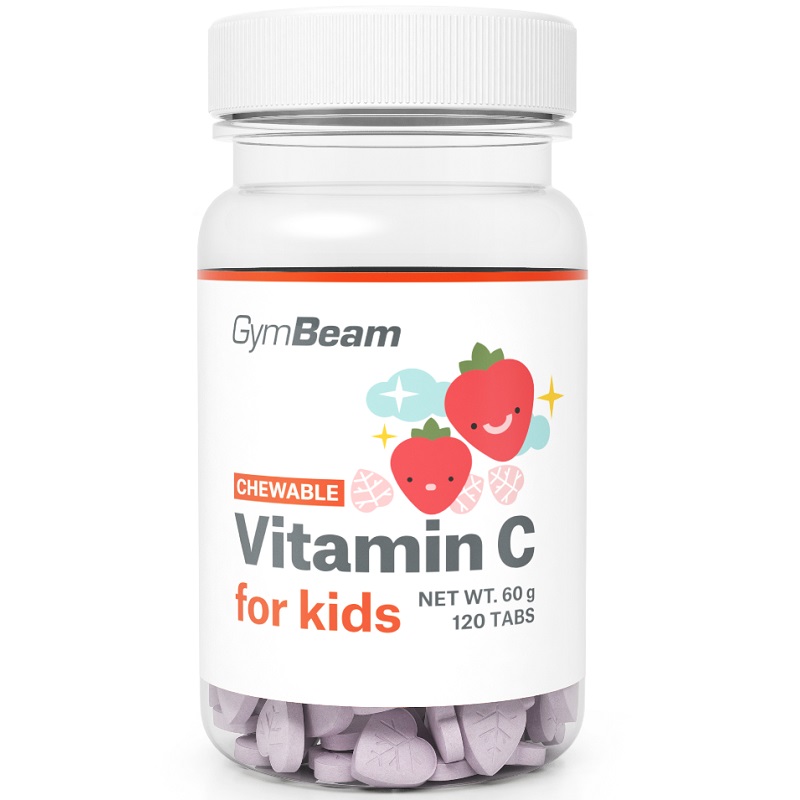 Gym Beam Chewable Vitamin C for kids, 120 Tablets