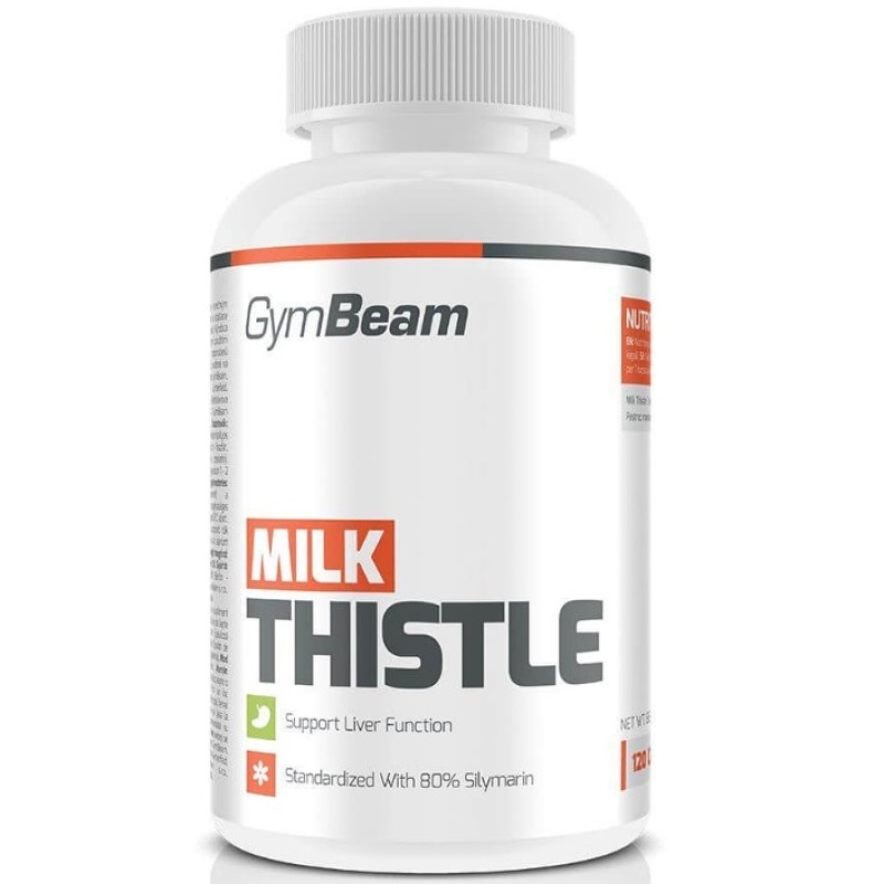 Gym Beam Milk Thistle, 120 Capsules