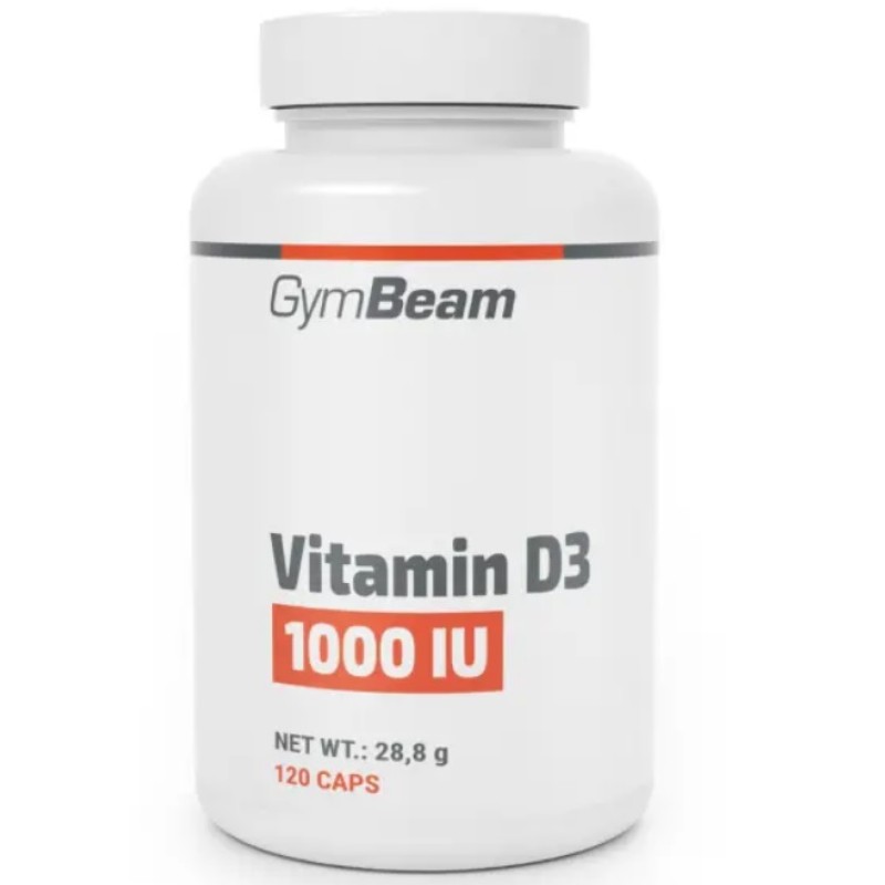 Gym Beam Vitamin D3 1000 IU, 120 Softgels