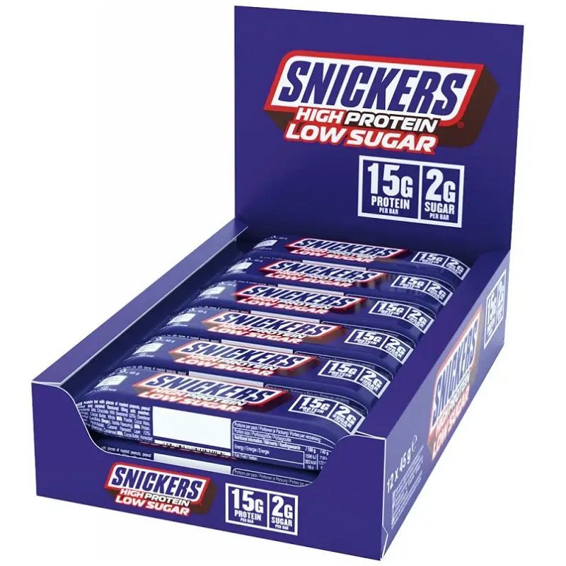 Mars Protein Snickers High Protein Low Sugar Bar, 1x45 Grams