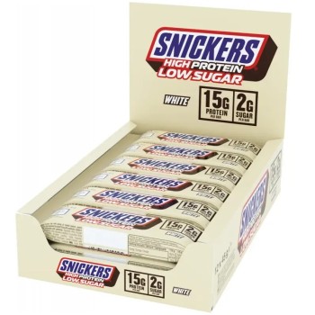 Mars Protein Snickers White High Protein Low Sugar Bar, 1x45 Grams