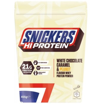 Mars Protein Snickers White Protein Powder, 455 Grams
