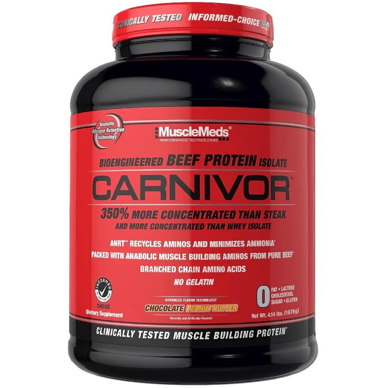 MuscleMeds Carnivor Beef Protein Isolate, 1624/2040 Grams