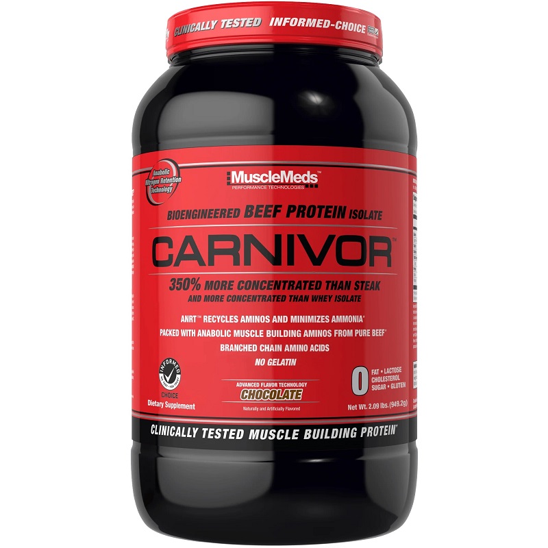 MuscleMeds Carnivor Beef Protein Isolate, 840/938 Grams