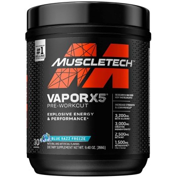 MuscleTech Pre-Workout Vapor X5, 252 Grams
