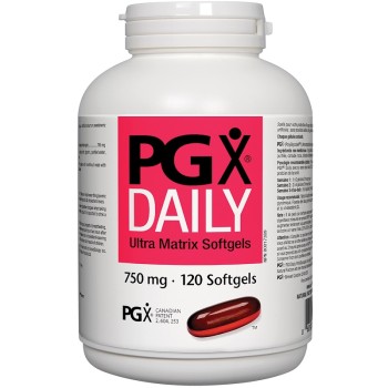 Natural Factors PGX Daily Ultra Matrix 750 mg, 120 Softgels