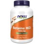 NOW Betaine HCL 648mg, 120 Veg Capsules