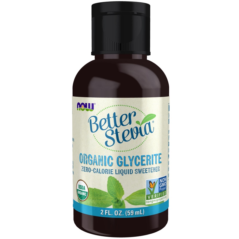 NOW Better Stevia Glycerite, 59 ml