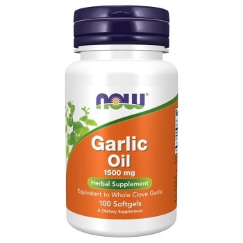 NOW Garlic Oil 1500mg, 100 Softgels