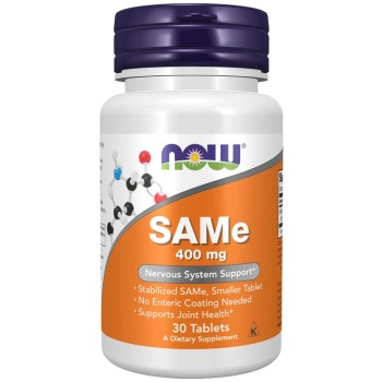 NOW SAMe 400mg, 30 Tablets