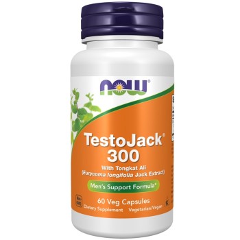 NOW TestoJack 300, 60 Veg Capsules