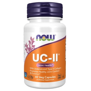 NOW UC-II Undenatured Type II Collagen, 60 Capsules