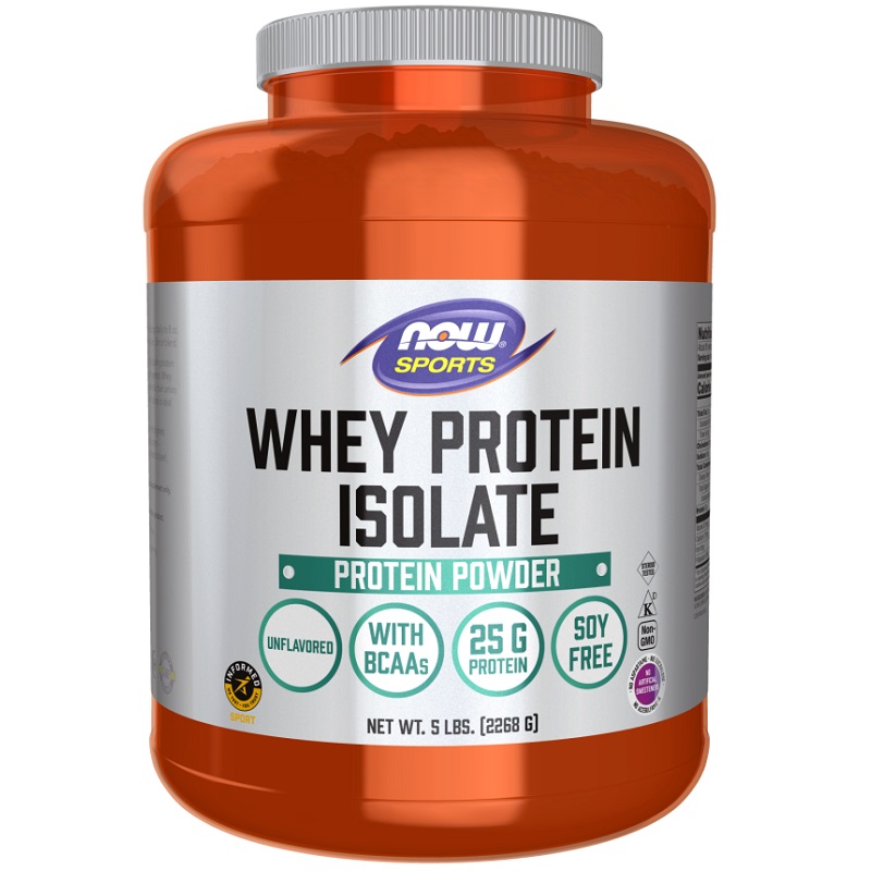 NOW Whey Protein Isolate, 2268 Grams