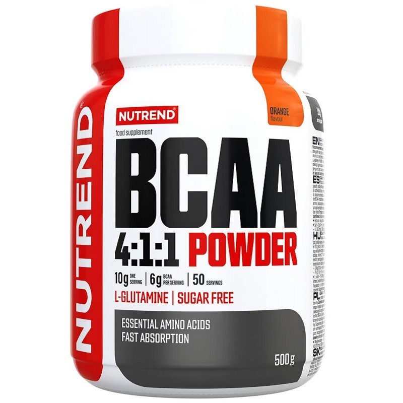 Nutrend BCAA 4:1:1 Powder, 500 Grams