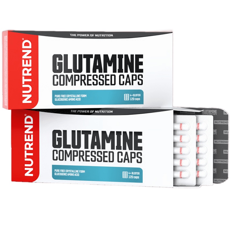 Nutrend Glutamine Compressed Caps, 120 Capsules