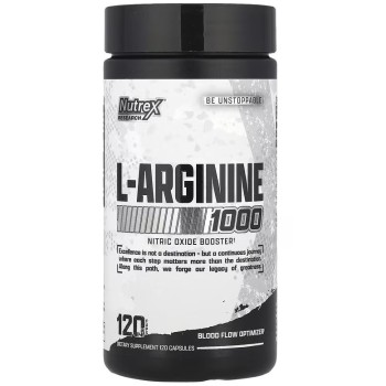 Nutrex L-Arginine 1000, 120 Capsules