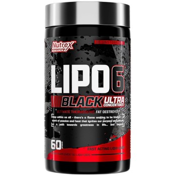 Nutrex Lipo 6 Black Ultra Concentrate, 60 Capsules US