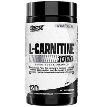 Nutrex Lipo 6 Carnitine 1000, 120 Capsules