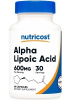 Nutricost Alpha Lipoic Acid 600 mg, 60 Capsules