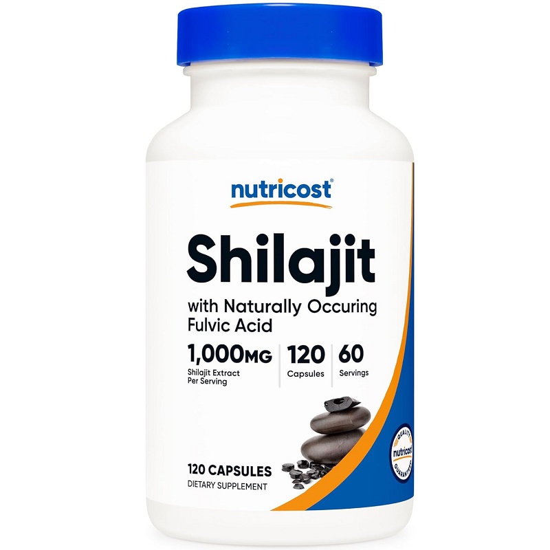 Nutricost Shilajit 1,000 mg, 120 Capsules