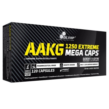 Olimp Nutrition AAKG 1250 Extreme Mega Caps, 120 Capsules