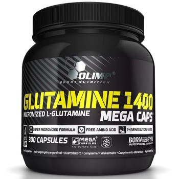 Olimp Nutrition Glutamine 1400 Mega Caps, 300 Capsules