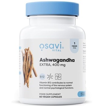 Osavi Ashwagandha Extra 400 mg, 120 Vegan Capsules