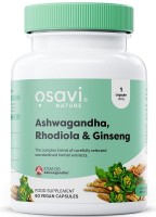 Osavi Ashwagandha + Rhodiola and Ginseng, 60 Vegan Capsules