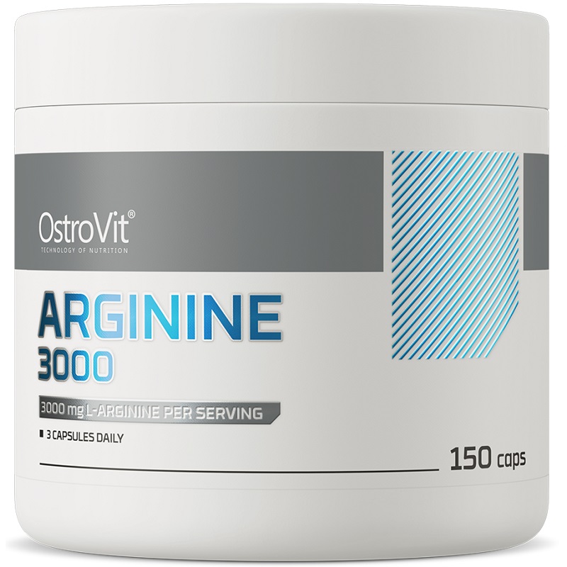OstroVit Arginine 3000, 150 Capsules