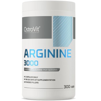 OstroVit Arginine 3000, 300 Capsules