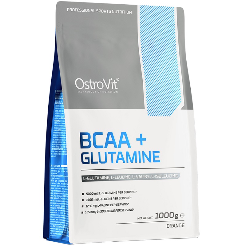 OstroVit BCAA + Glutamine Natural, 1000 Grams