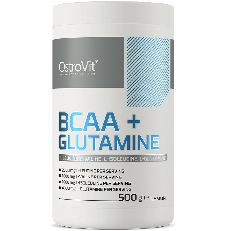 OstroVit BCAA + Glutamine Flavor, 500 Grams