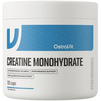 OstroVit Creatine Monohydrate, 120 Capsules