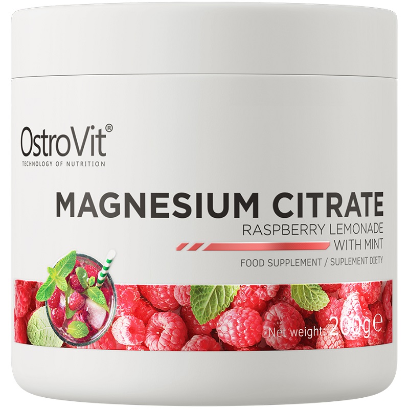 OstroVit Magnesium Citrate Flavor, 200 Grams
