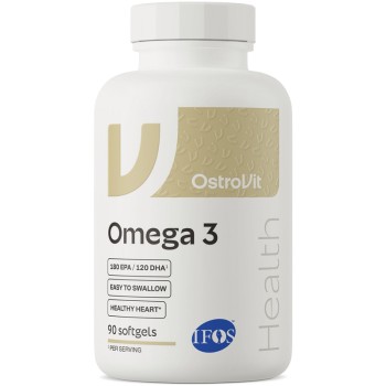 OstroVit Omega 3 Easy To Swallow, 90 Softgels