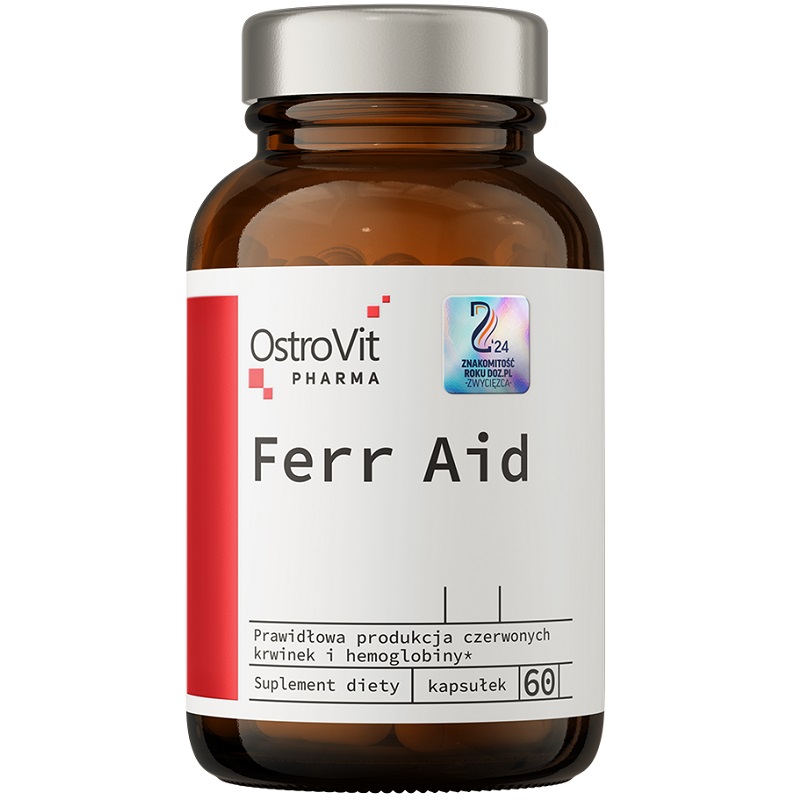 OstroVit Pharma Ferr Aid, 60 Capsules