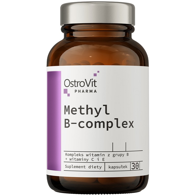 OstroVit Pharma Methyl B-Complex, 30 Capsules