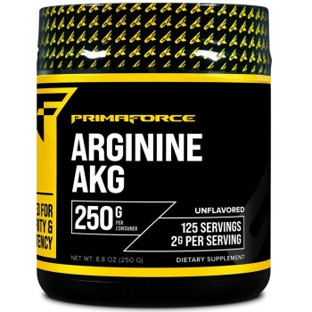 Primaforce Arginine AKG, 250 Grams