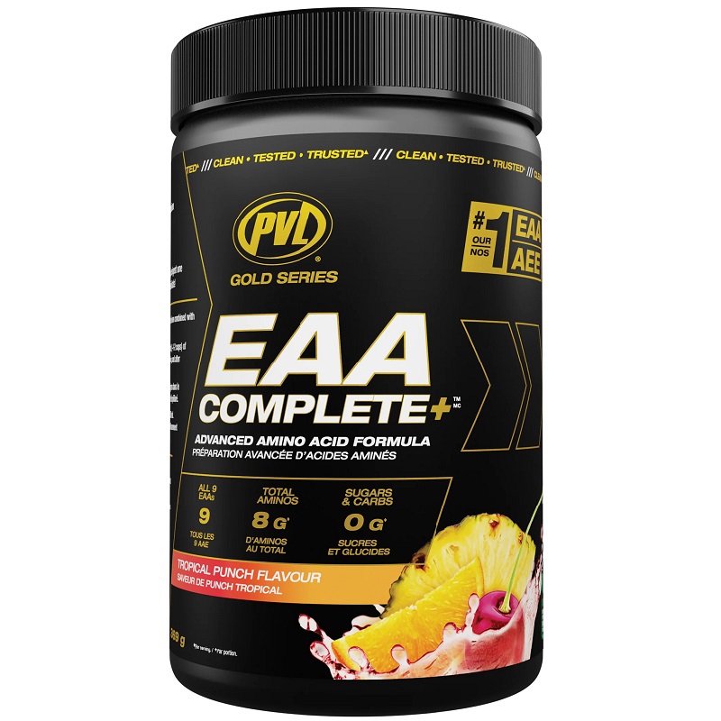 PVL Gold Series EAA + BCAA Complete, 330/369 Grams