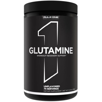 Rule1 Glutamine Natural, 398 Grams