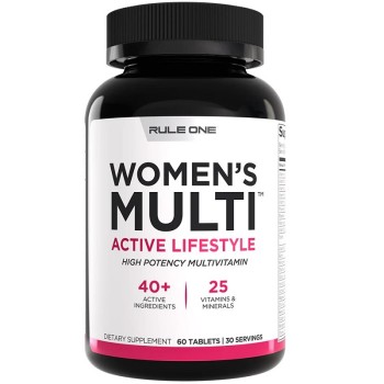 Rule1 Womens Train Daily Multivitamin, 60 Tablets